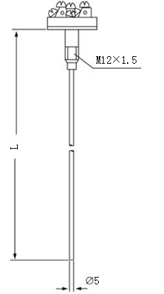 煙道、風(fēng)道熱電偶熱電偶感溫元件